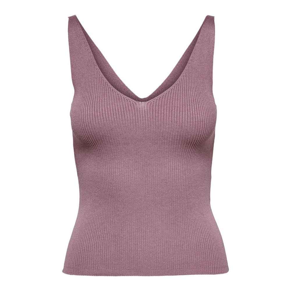 Jacqueline De Yong Purple Nylon Tank Tops