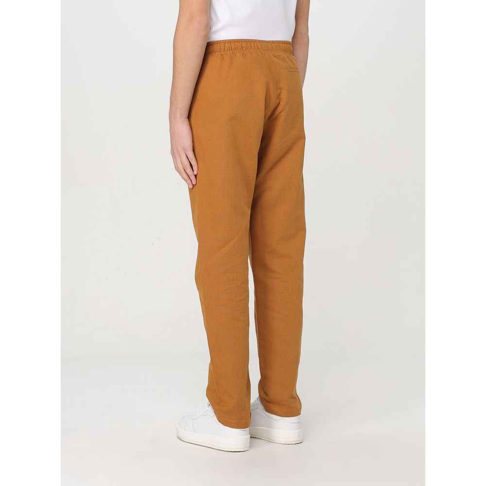 Colmar Brown Linen Casual Pants