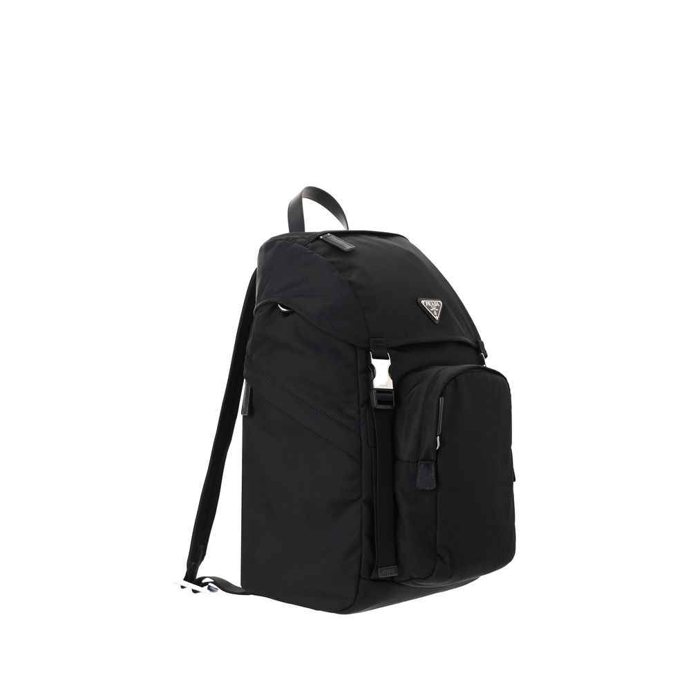 Prada Black Nylon Backpack