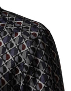 Dolce & Gabbana Multicolor Patterned Collared GOLD Men Dress Shirt