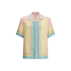 Casablanca Multicolor Silk Pattern Shirt