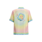 Casablanca Multicolor Silk Pattern Shirt