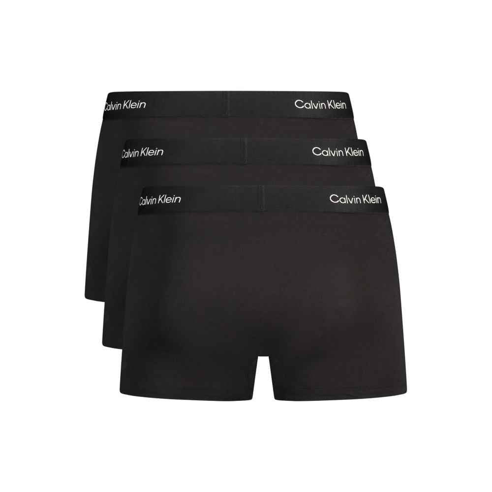 Calvin Klein Black Cotton Men's Boxer Shorts