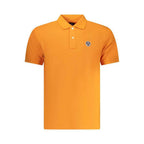 North Sails Arancione Cotton Men Polo