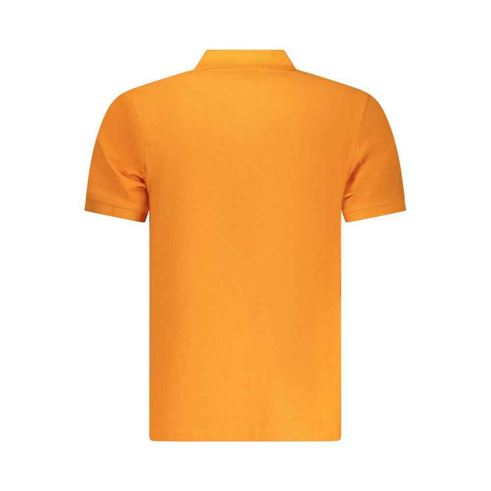 North Sails Arancione Cotton Men Polo