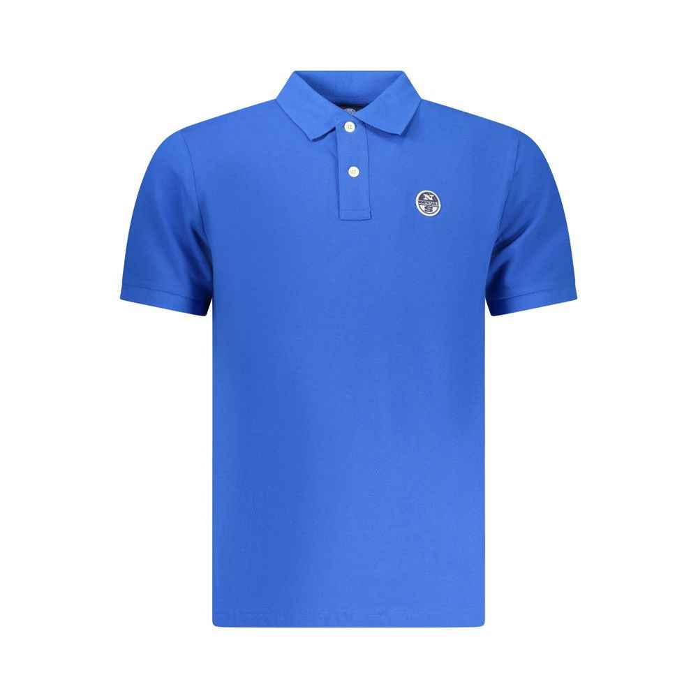 North Sails Blue Cotton Men's Polo Shirt