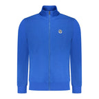 North Sails Blue Cotton Men Sweatshirt