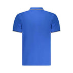 North Sails Blue Cotton Men Polo Shirt