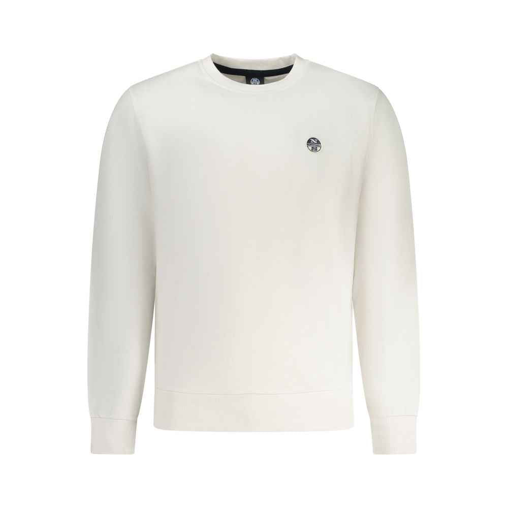 North Sails White Cotton Mens Sweatshirt