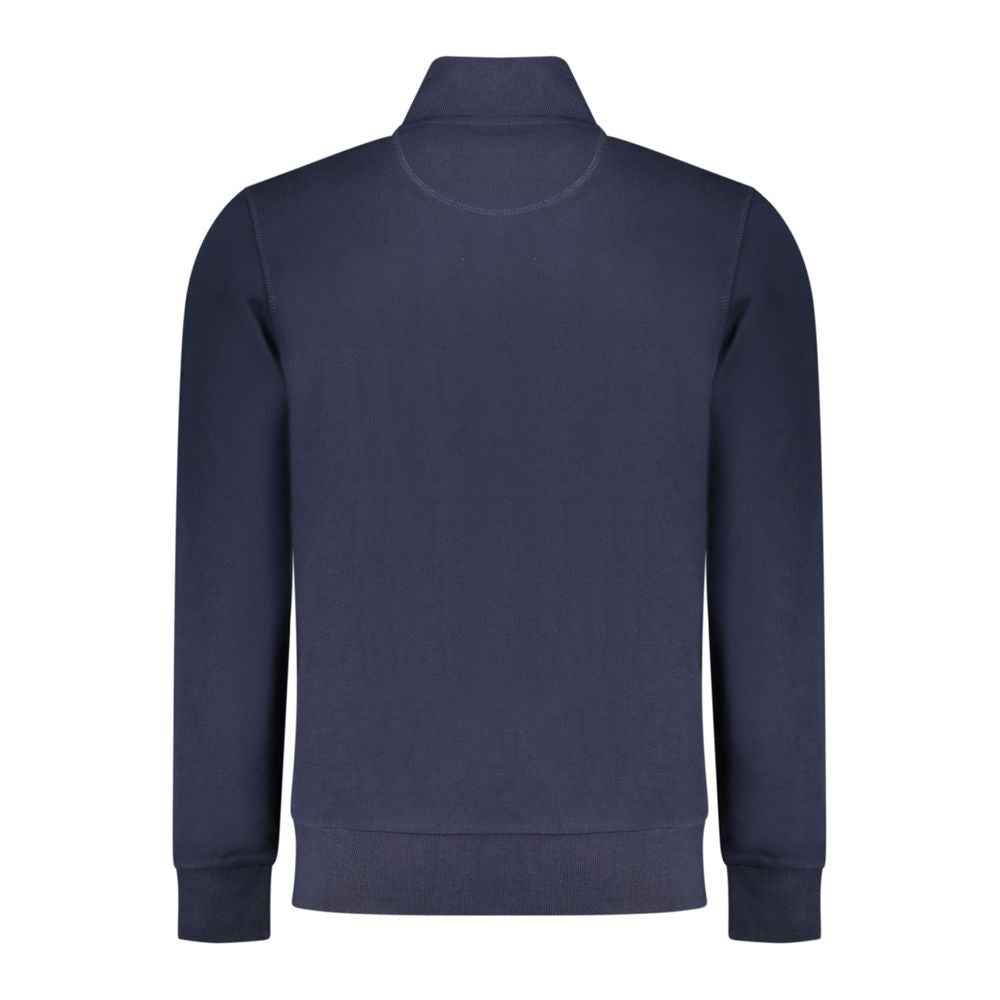 North Sails Blue Cotton Men Sweatshirt