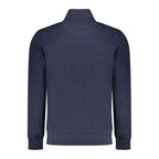 North Sails Blue Cotton Men Sweatshirt