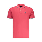 North Sails Red Cotton Men Polo