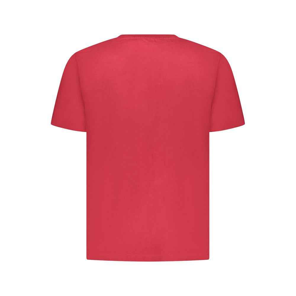 Pepe Jeans Red Cotton Men T-Shirt