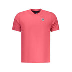 North Sails Red Cotton Men T-Shirt