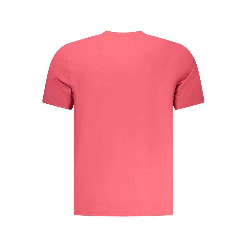 North Sails Red Cotton Men T-Shirt