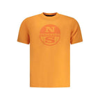North Sails Arancione Cotton Men's T-Shirt