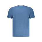 North Sails Blue Cotton Men T-Shirt