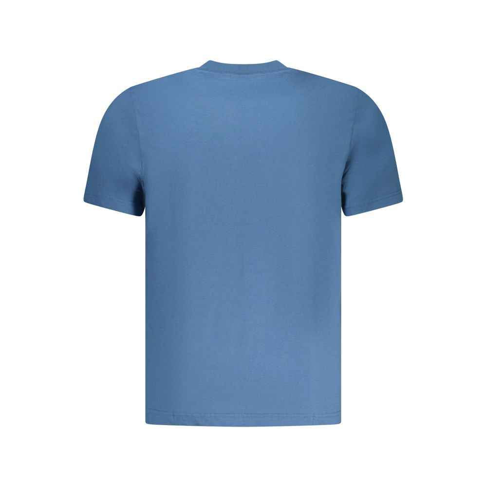 North Sails Blue Cotton Men T-Shirt