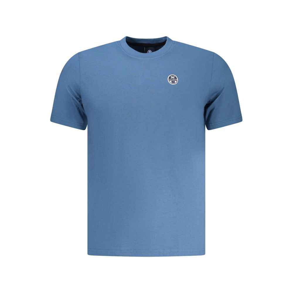 North Sails Blue Cotton Men's T-Shirt
