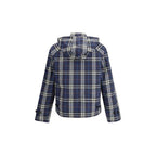 Burberry Blue Polyester Rain Coat