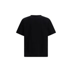 Casablanca Black Cotton T-Shirt