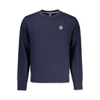 North Sails Blue Cotton Men's Sweatshirt