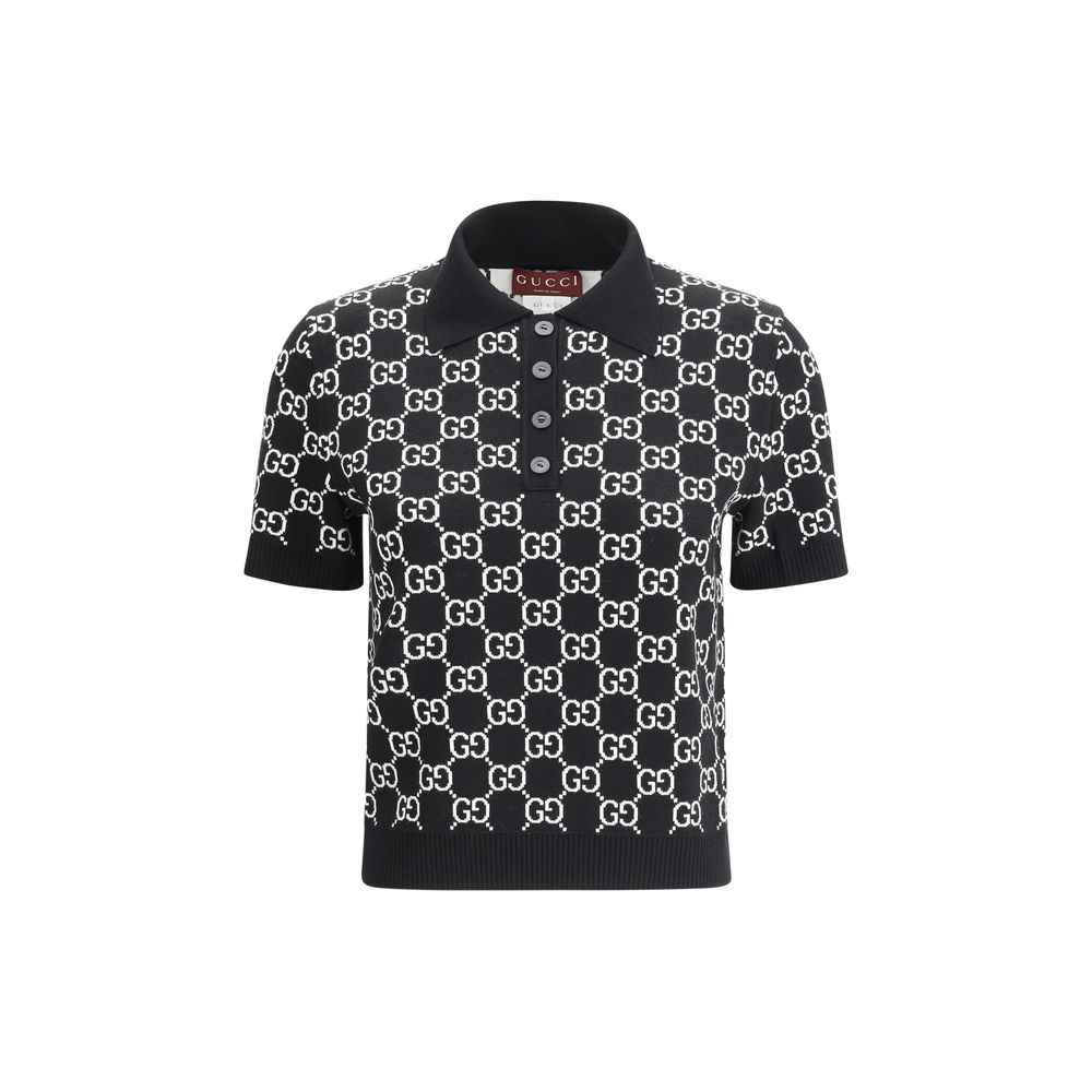 Gucci Black Wool Oves Aries Dress Shirt