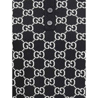 Gucci Black Wool Oves Aries Dress Shirt