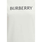 Burberry White Cotton T-Shirt
