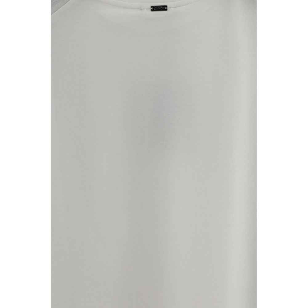 Herno White Cotton T-Shirt