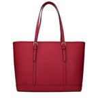 Michael Kors Red Leather Shoulder Bag