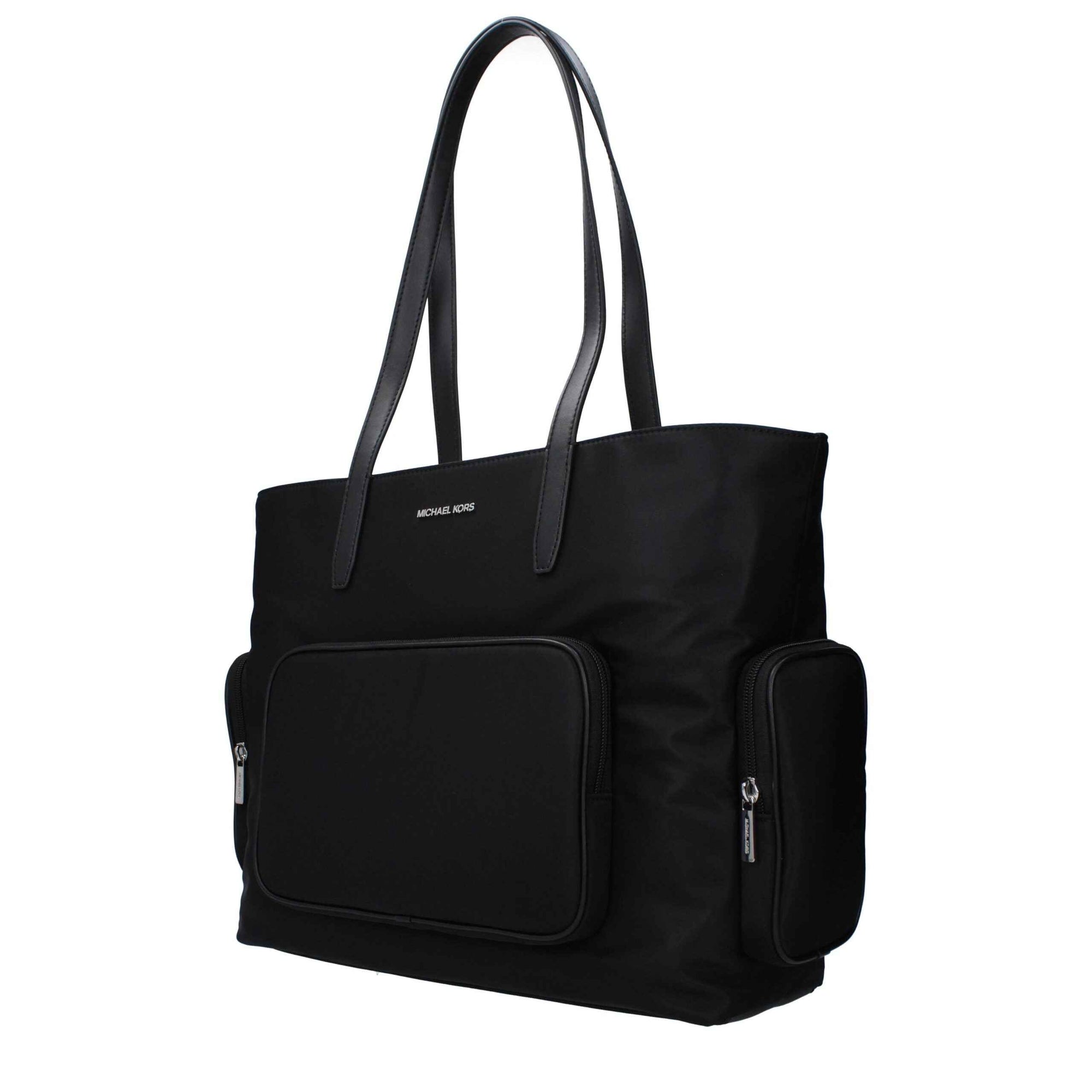 Michael Kors Black Fabric Shoulder Bag