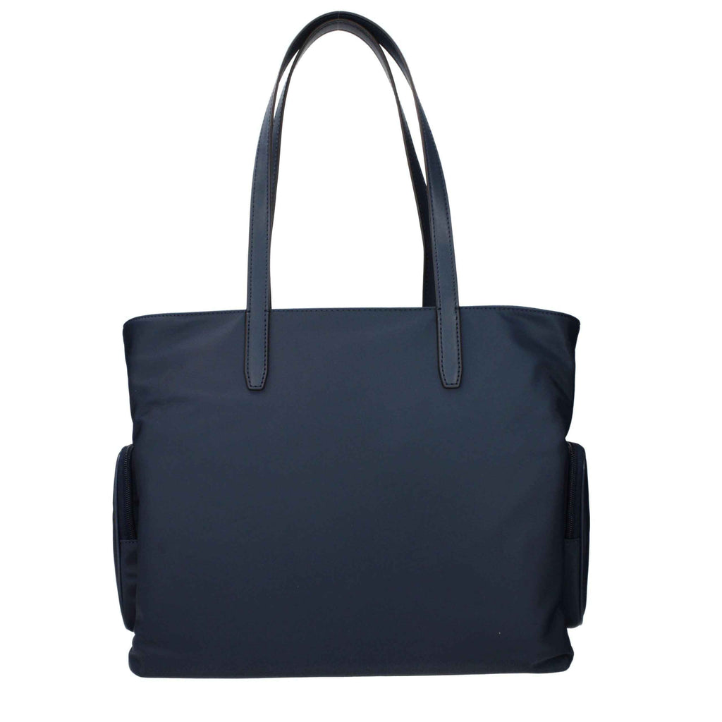 Michael Kors Blue Fabric Shoulder Bag