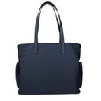 Michael Kors Blue Fabric Shoulder Bag