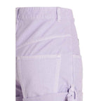 Isabel Marant Purple Cotton Shorts