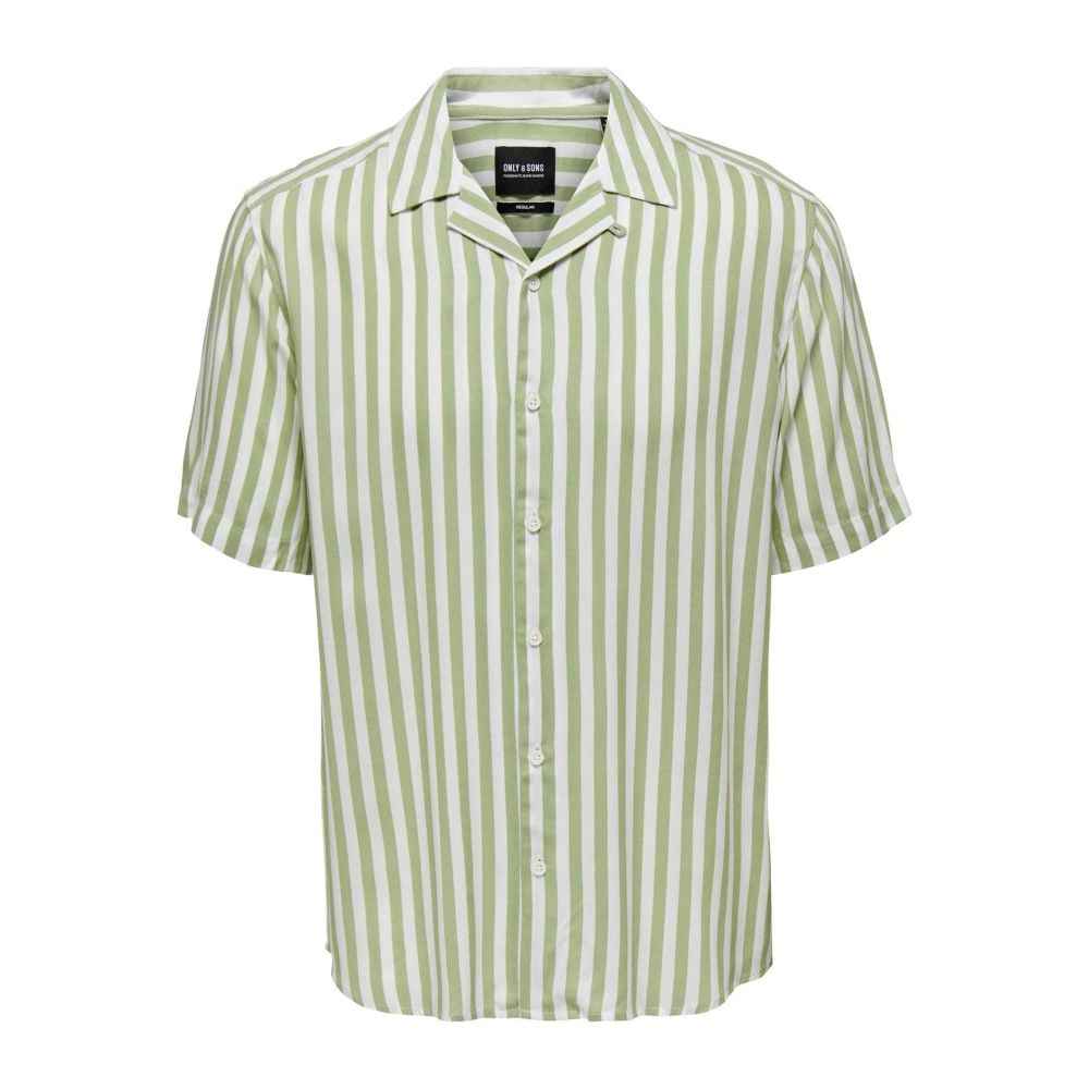 Only & Sons Bicolor Cotton Pattern Shirt