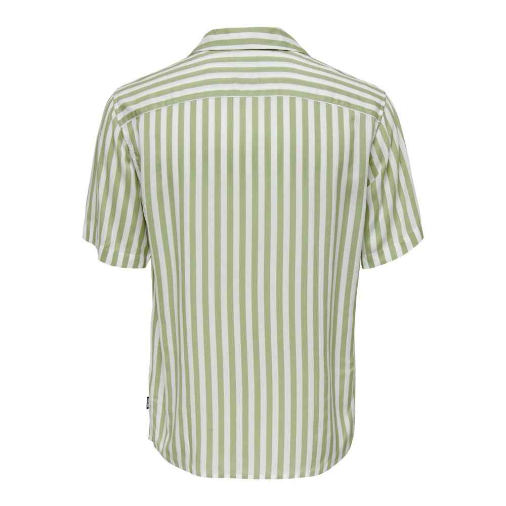 Only & Sons Bicolor Cotton Pattern Shirt