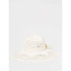 Borsalino White Paper Straw Sunhat
