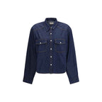 Khaite Blue Denim Shirt