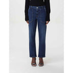 PINKO Blue Denim Straight-Leg Jeans