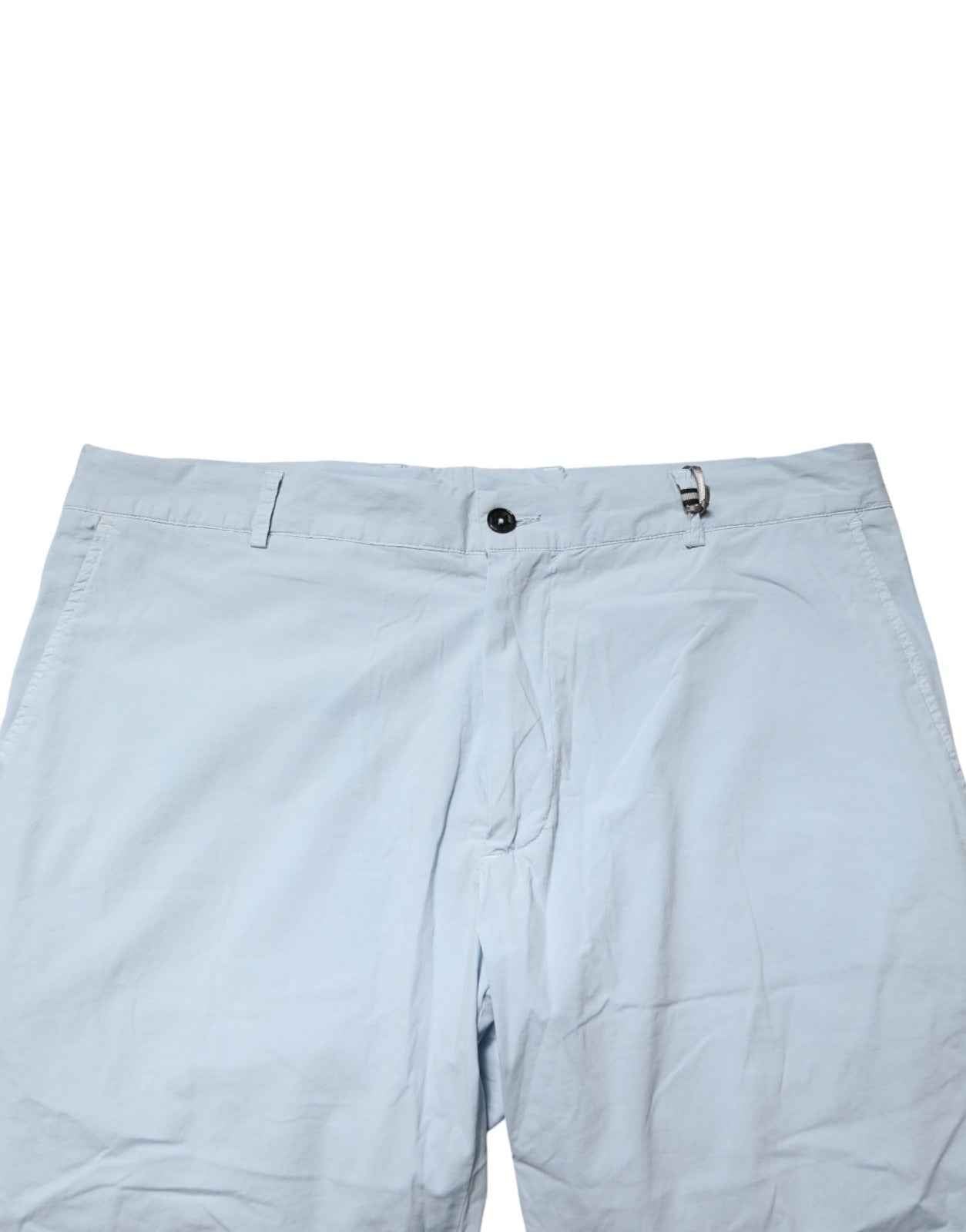 Daniele Alessandrini Light Blue Skinny Dress Trouser Pants