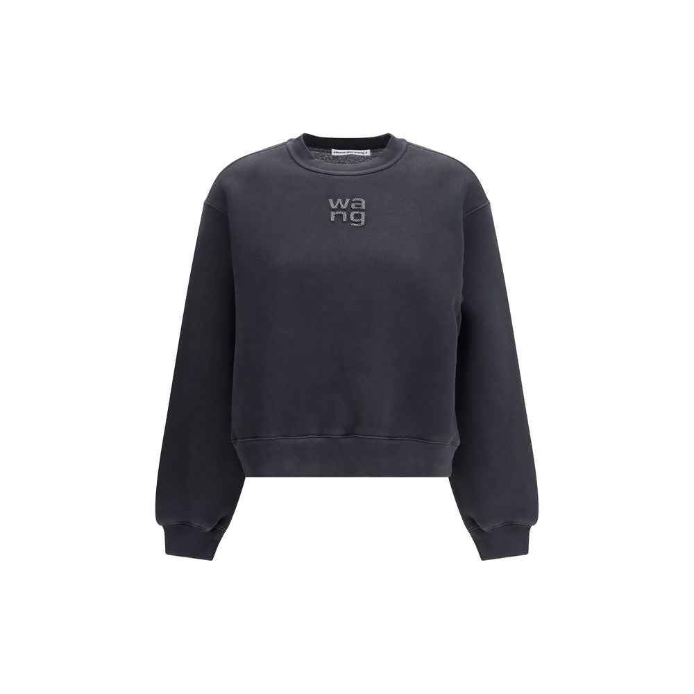 Alexander Wang Black Cotton Sweatshirt
