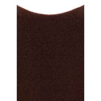 Oséree Brown Metal One-Piece Swimsuit