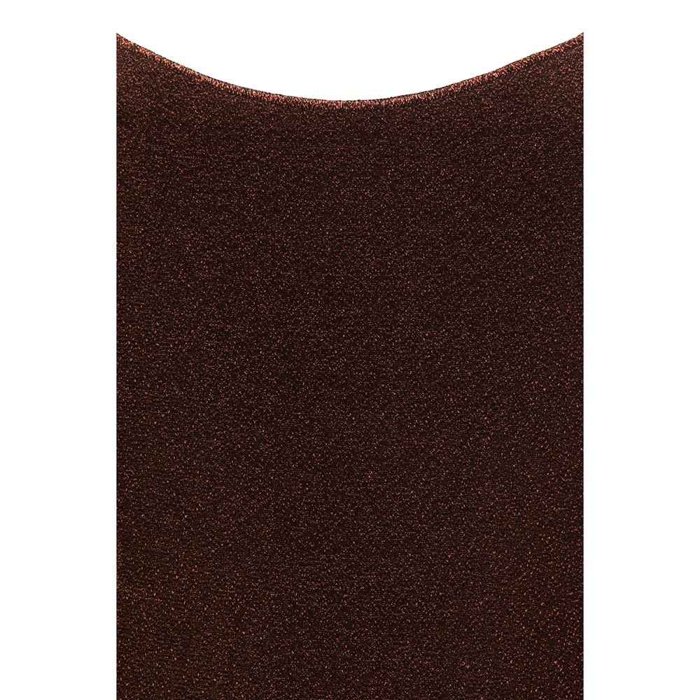 Oséree Brown Metal One-Piece Swimsuit