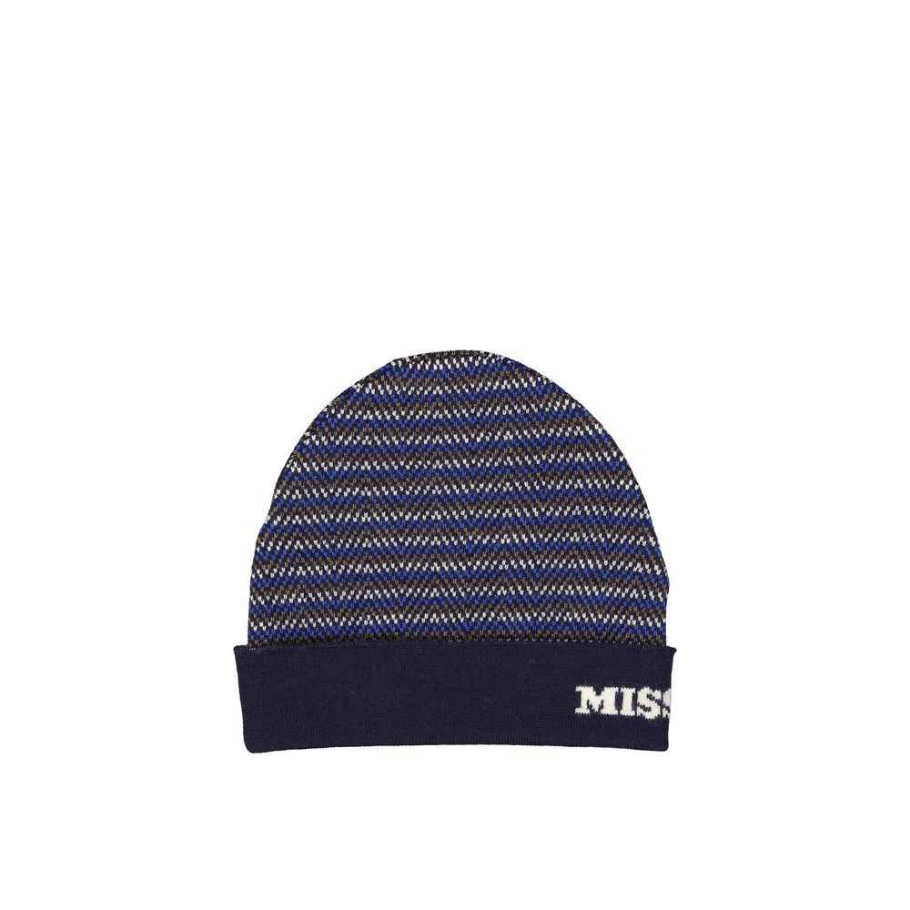 Missoni Blue Wool Beanie