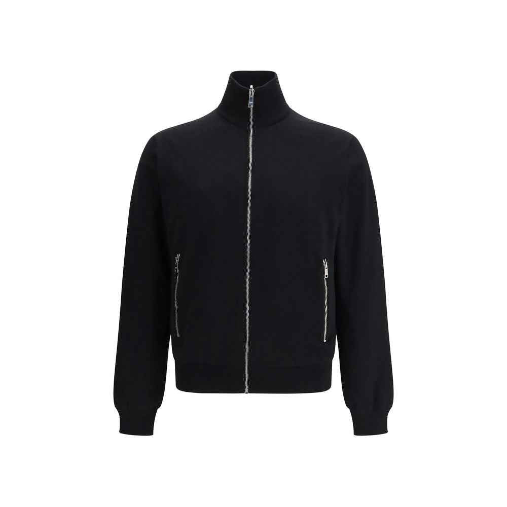 Prada Black Wool Oves Aries Jacket