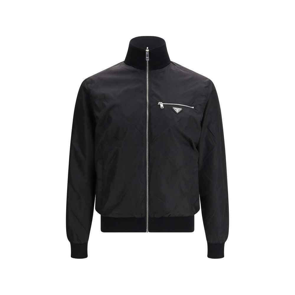 Prada Black Wool Oves Aries Jacket