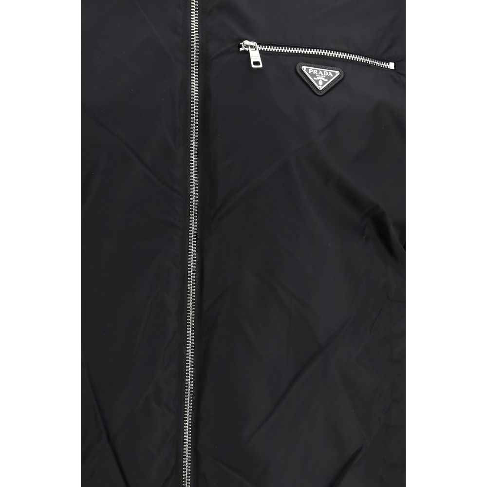 Prada Black Wool Oves Aries Jacket