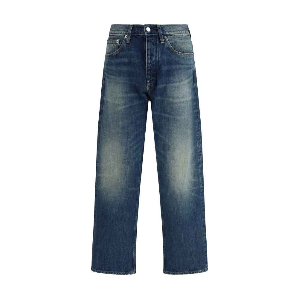 Sunflower Blue Cotton Relaxed Fit Jeans