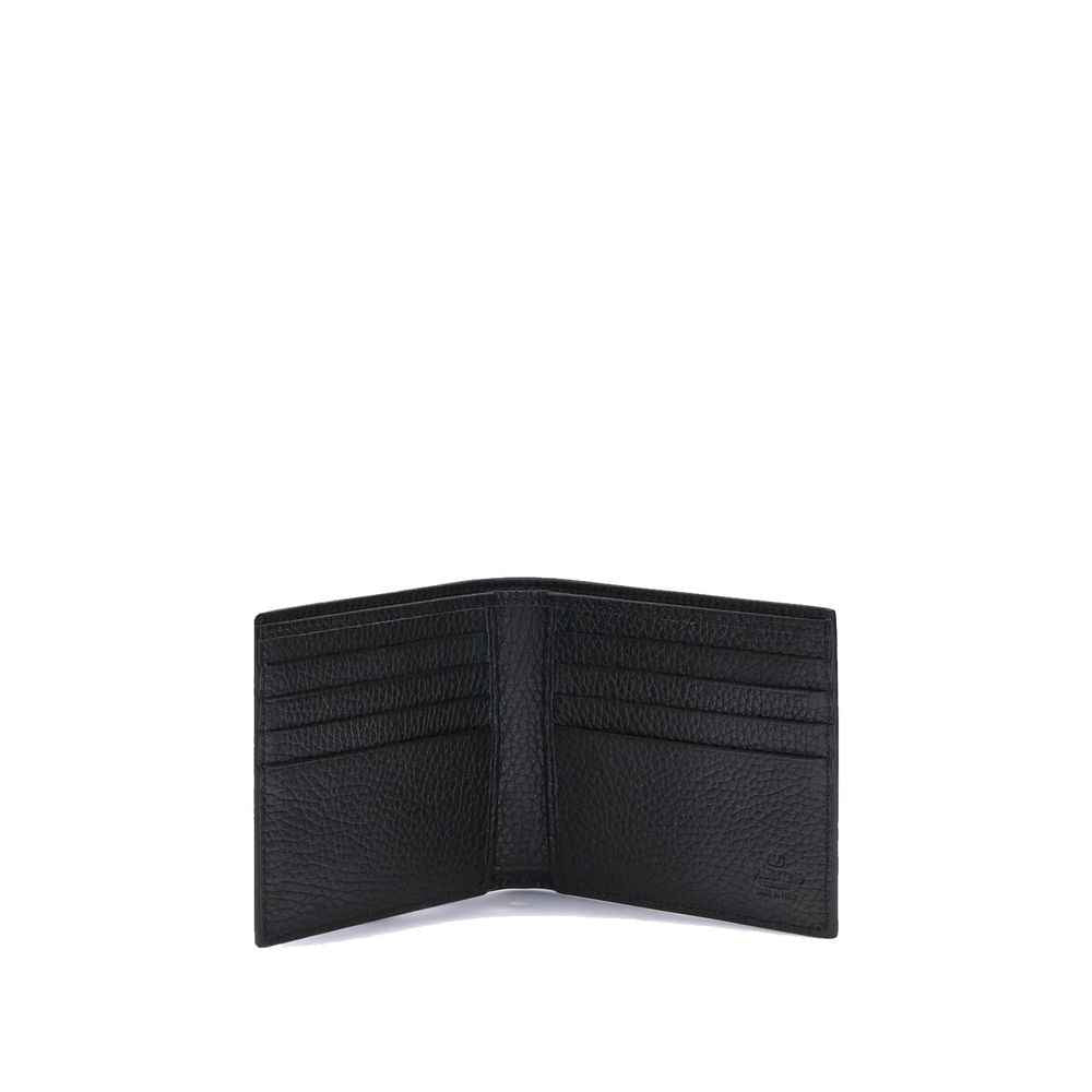 Valentino Garavani Black Leather Wallet